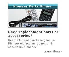 Need replacement parts or accessories? Click here to search for and to purchase genuine Pioneer replacement parts and accessories.